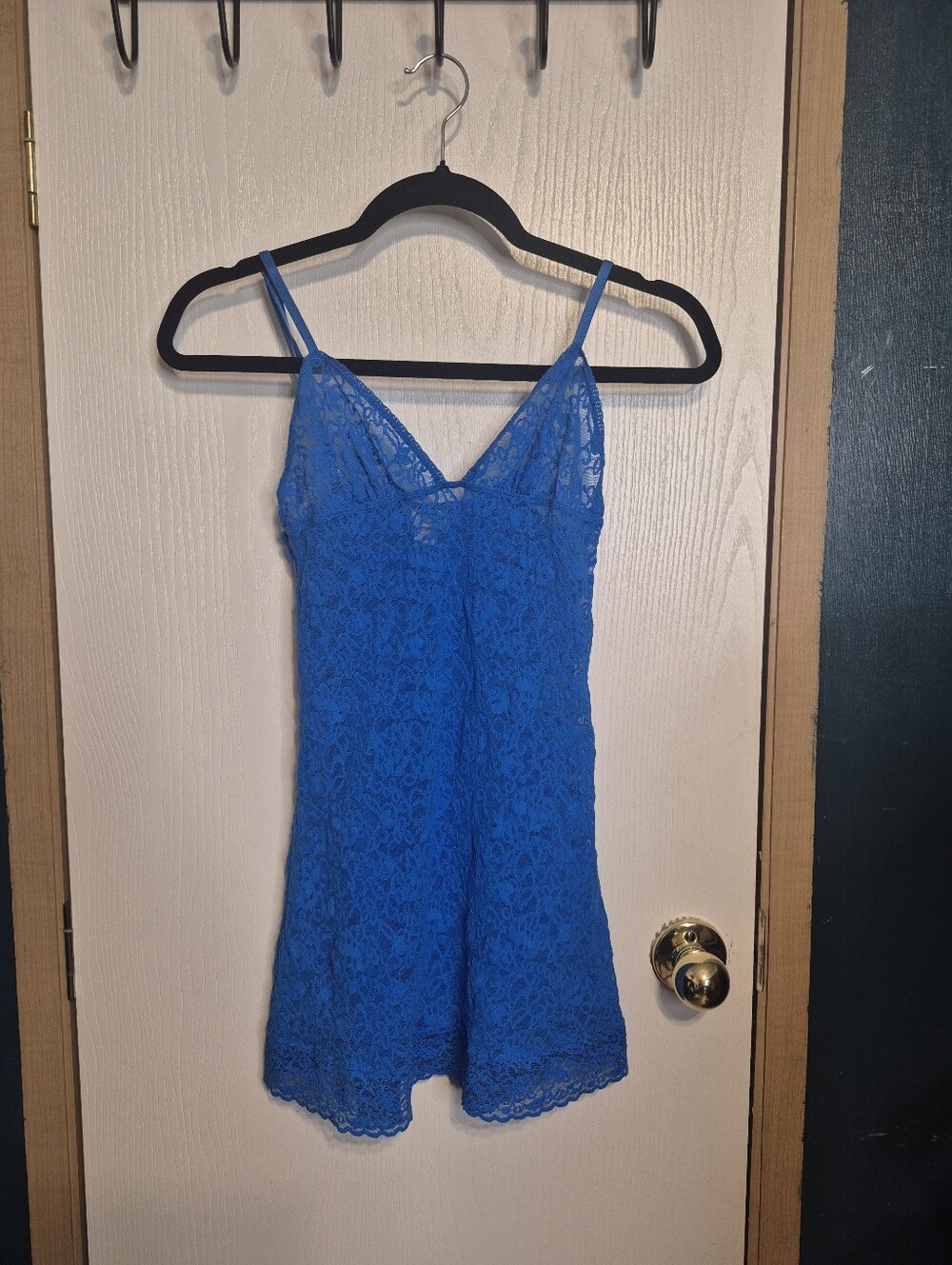 VICTORIA'S SECRET Sheer Lace Slip Stretchy Sexy Babydoll